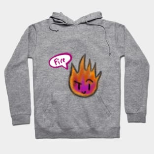 Cute Flame Hoodie